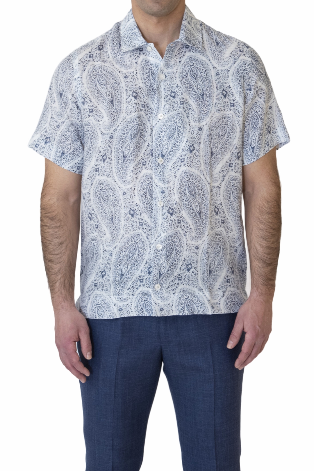 CORTIGIANI LINNEN SHIRT