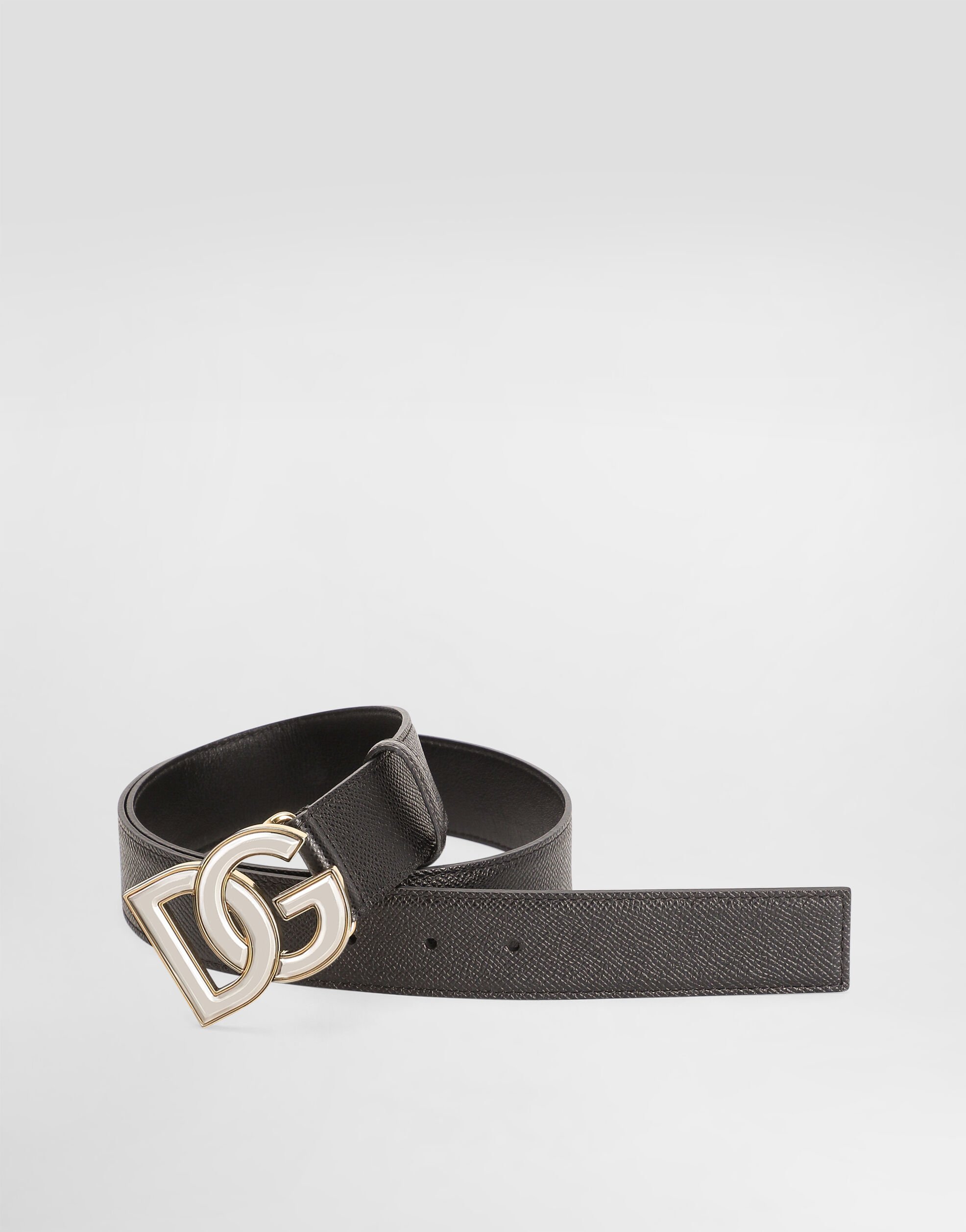 DOLCE & GABBANA ALPINE CALFSKIN BELT