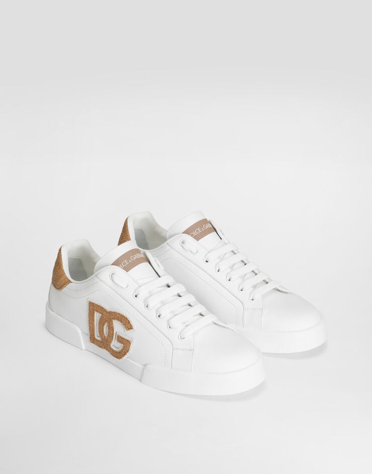 DOLCE & GABBANA CALFSKIN SNEAKERS